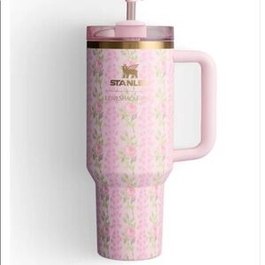 Limited edition sold out Stanley x Love Shack Fancy 40oz in Blooming Heirloom.